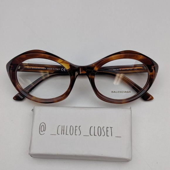 🕶️NEW! Balenciaga BA5078 047 Eyeglasses/TJ347 🕶️ - Picture 1 of 8